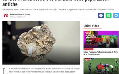 Virtual Bone PI and Elena Longo in Firenze Newspaper!